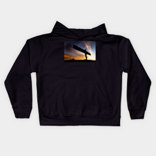 The Angel of the North Kids Hoodie